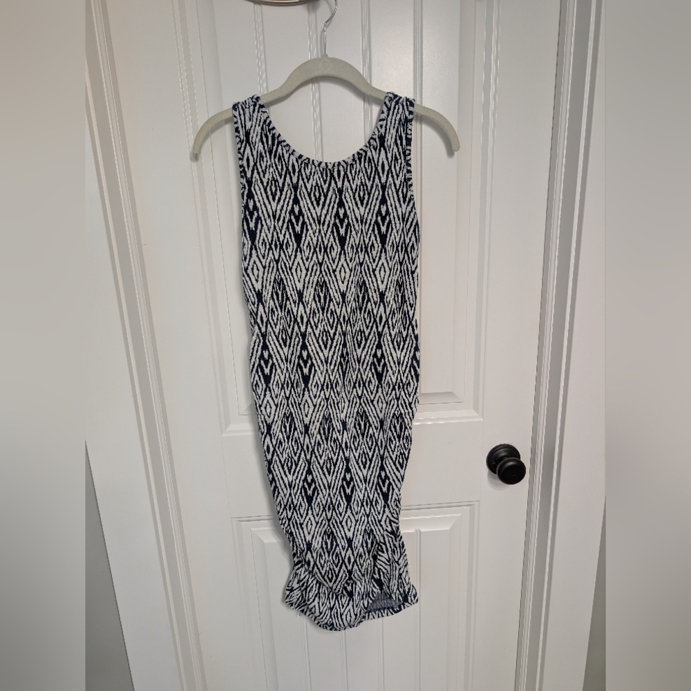 Tart - Navy & White Maternity Dress